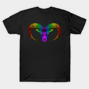 Rainbow Bighorn Sheep T-Shirt